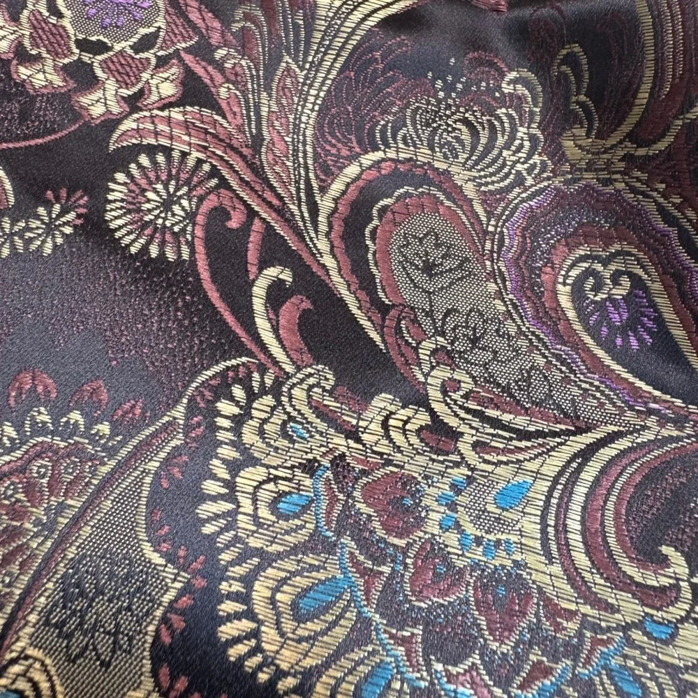 NWT Two Lumps of Sugar Special Edition Brown Paisley Brocade Tote‎ Bag 21